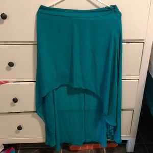 High low skirt